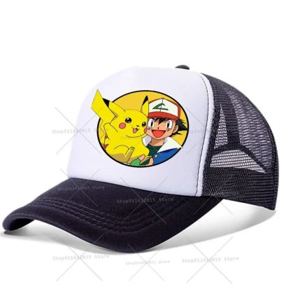 Pokemon Kinder Baseball Caps Pikachu Mützen für den Sommer – Bild 11