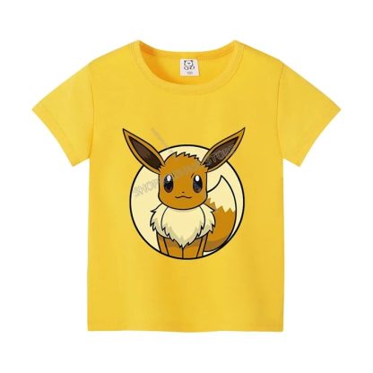 Pokemon Pikachu Sommer T-Shirts für Kinder – Bild 2