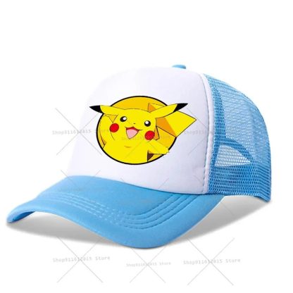 Pokemon Kinder Baseball Caps Pikachu Mützen für den Sommer – Bild 16