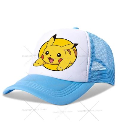 Pokemon Kinder Baseball Caps Pikachu Mützen für den Sommer – Bild 18
