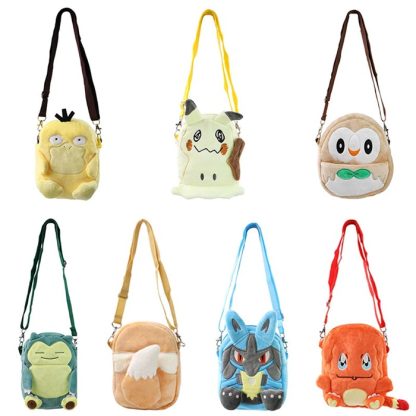 Plüschige Taschen und Rucksäcke mit Pokemon Motiven – Bild 3