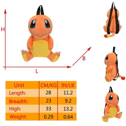 Plüschige Taschen und Rucksäcke mit Pokemon Motiven – Bild 9