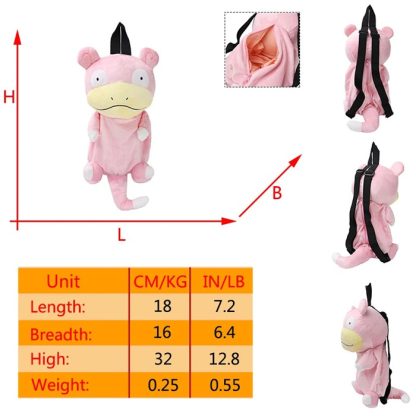 Plüschige Taschen und Rucksäcke mit Pokemon Motiven – Bild 11