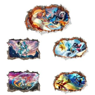 Pokemon Wandtattoo Wand Sticker - verschiedene Motive
