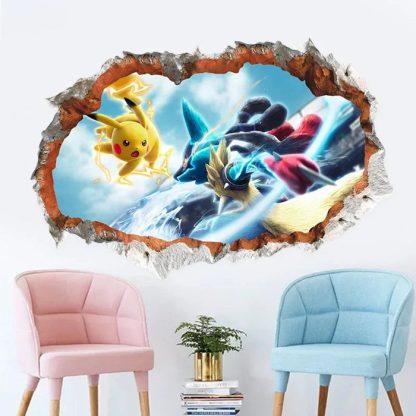 Pokemon Wandtattoo Wand Sticker - verschiedene Motive – Bild 3