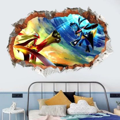 Pokemon Wandtattoo Wand Sticker - verschiedene Motive – Bild 4