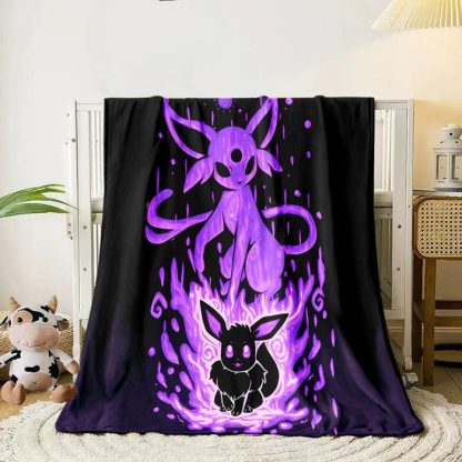 Flauschige weiche Decken mit Pikachu und Evoli Motiven – Bild 6