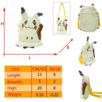 Plüschige Taschen und Rucksäcke mit Pokemon Motiven – Bild 17