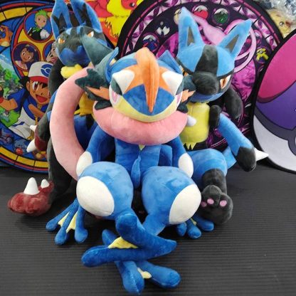 Pokemon XXL Kuscheltiere Lucario, Quajutsu, Zeraora Liberlo Glaziola u. a. – Bild 3