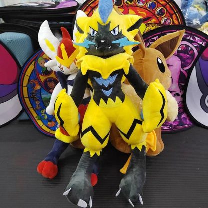 Pokemon XXL Kuscheltiere Lucario, Quajutsu, Zeraora Liberlo Glaziola u. a. – Bild 5