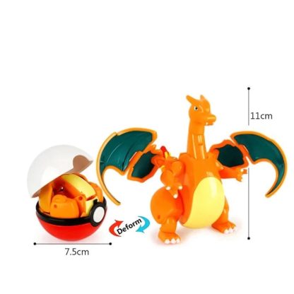6er Set Große Pokebälle mit Pokemon Figuren Spielzeug – Bild 7