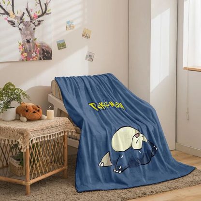 Pokemon Decke in vielen Motiven (Pikachu, Evoli etc.) – Bild 15