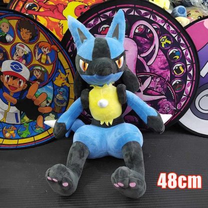Pokemon XXL Kuscheltiere Lucario, Quajutsu, Zeraora Liberlo Glaziola u. a. – Bild 7