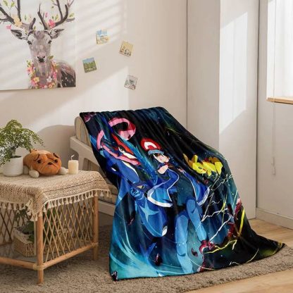 Pokemon Decke in vielen Motiven (Pikachu, Evoli etc.) – Bild 21