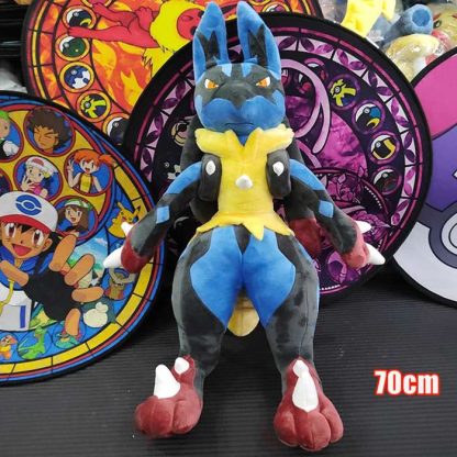 Pokemon XXL Kuscheltiere Lucario, Quajutsu, Zeraora Liberlo Glaziola u. a. – Bild 12