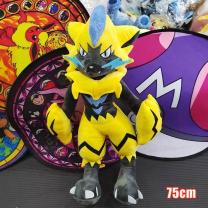 Pokemon XXL Kuscheltiere Lucario, Quajutsu, Zeraora Liberlo Glaziola u. a. – Bild 14