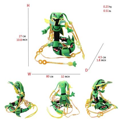 Rayquaza Plüschtiere in verschiedenen Formen - Mega Raayquaza, Schillernd uvm.