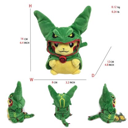 Rayquaza Plüschtiere in verschiedenen Formen - Mega Raayquaza, Schillernd uvm. – Bild 4