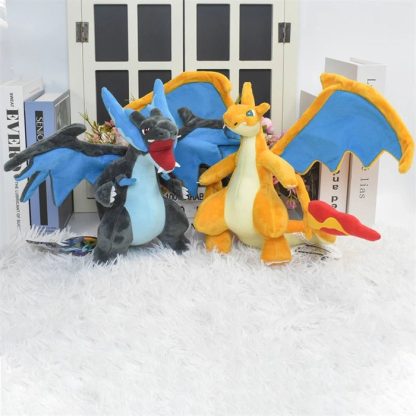 Glurak Plüsch Pokemon in verschiedenen Formen, Mega Y, Mega X, Schillernd uvm. – Bild 4