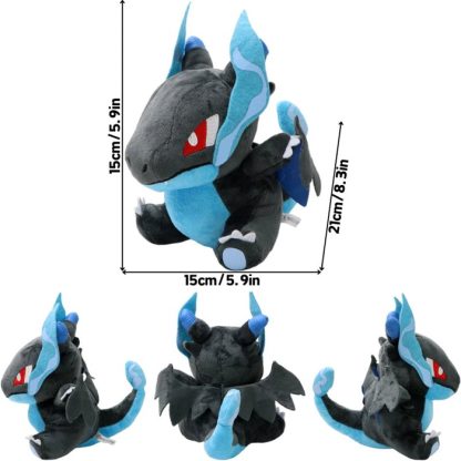 Glurak Plüsch Pokemon in verschiedenen Formen, Mega Y, Mega X, Schillernd uvm. – Bild 12