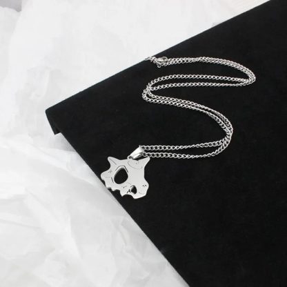 Silberne Tragosso Cubone Halskette