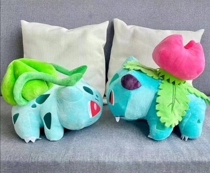 Bisasam Bulbasaur, Bisaflor Venusaur oder Bisaknosp Ivysaur Pokemon Kuscheltiere (ca. 25cm bis 30cm) – Bild 3