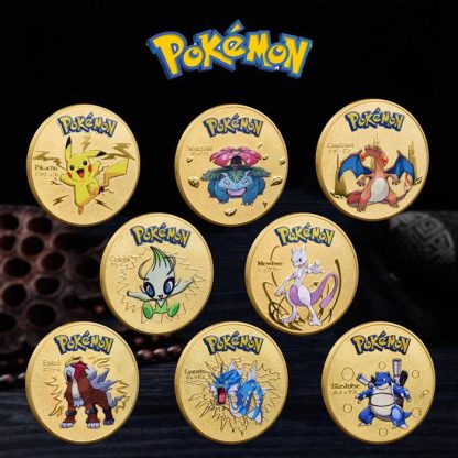 Pokemon Münzen im Set (8 Stk.) – Bild 2