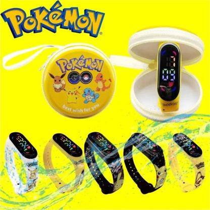 Pokémon Pikachu Digital Uhr mit Geschenkbox für Kinder – Bild 2