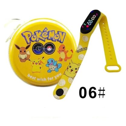 Pokémon Pikachu Digital Uhr mit Geschenkbox für Kinder – Bild 7