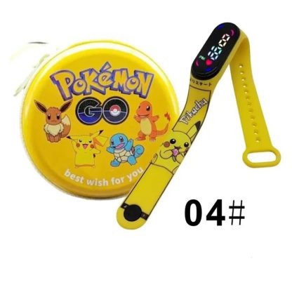 Pokémon Pikachu Digital Uhr mit Geschenkbox für Kinder – Bild 8