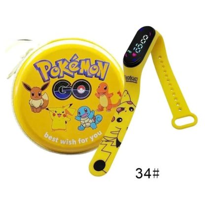 Pokémon Pikachu Digital Uhr mit Geschenkbox für Kinder – Bild 19