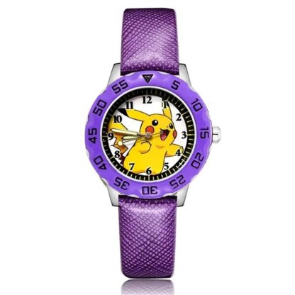 Kinder Armbanduhr mit Pikachu oder Poke Ball Motiven – Bild 12