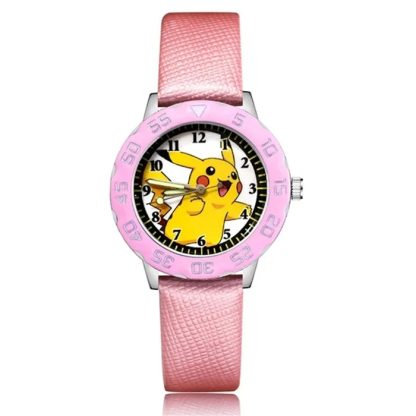 Kinder Armbanduhr mit Pikachu oder Poke Ball Motiven – Bild 14