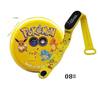 Pokémon Pikachu Digital Uhr mit Geschenkbox für Kinder – Bild 32