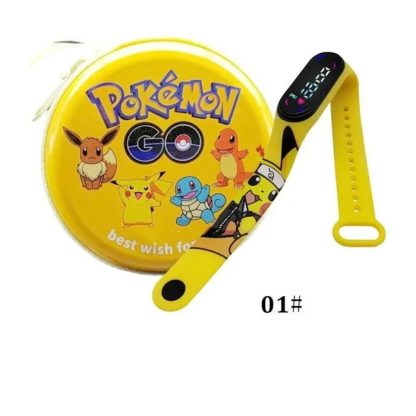 Pokémon Pikachu Digital Uhr mit Geschenkbox für Kinder – Bild 34