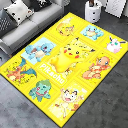 Pokemon Teppich (Rechteck) in verschiedenen Größen und Motiven – Bild 6