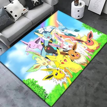 Pokemon Teppich (Rechteck) in verschiedenen Größen und Motiven – Bild 7