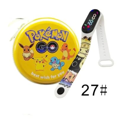 Pokémon Pikachu Digital Uhr mit Geschenkbox für Kinder – Bild 40