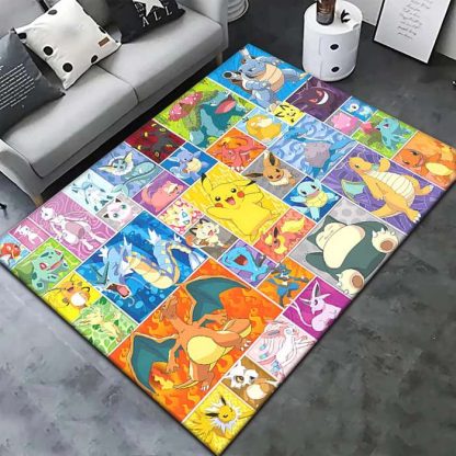 Pokemon Teppich (Rechteck) in verschiedenen Größen und Motiven – Bild 14