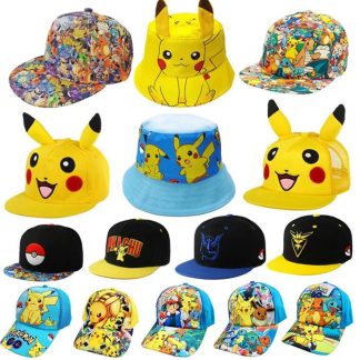 Pokemon Baseball Mützen in vielen Pikachu Motiven