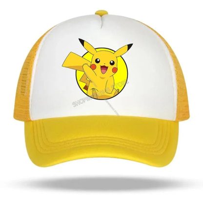 Coole Sommer Baseball Caps mit Pikachu und Pokemon Motiven – Bild 3