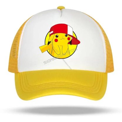 Coole Sommer Baseball Caps mit Pikachu und Pokemon Motiven – Bild 14