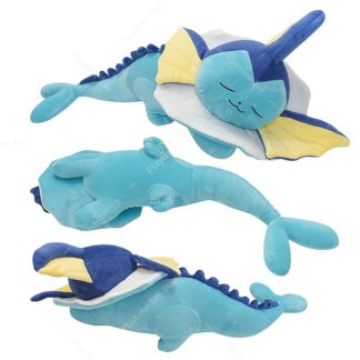 Niedliches schlafendes Aquana Vaporeon Kuschel Pokemon (ca. 65cm)