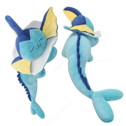 Niedliches schlafendes Aquana Vaporeon Kuschel Pokemon (ca. 65cm) – Bild 2