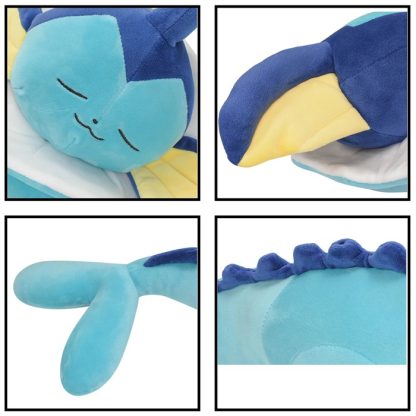 Niedliches schlafendes Aquana Vaporeon Kuschel Pokemon (ca. 65cm) – Bild 4