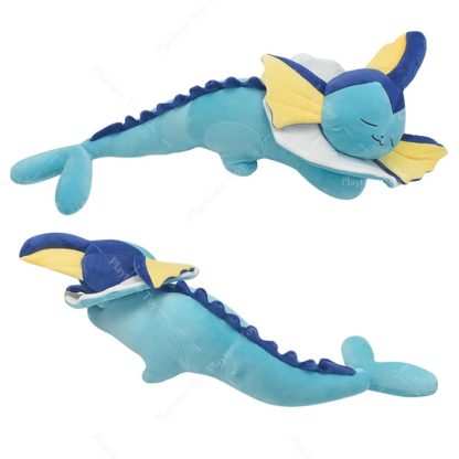 Niedliches schlafendes Aquana Vaporeon Kuschel Pokemon (ca. 65cm) – Bild 7