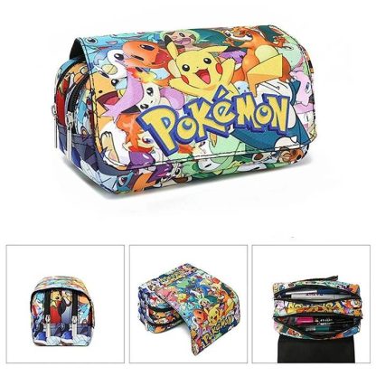 Federmappe Federtasche in Pokemon Motiven – Bild 3