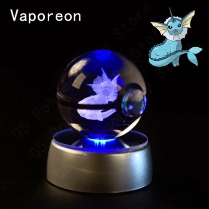 Pokemon 3D Krystal Ball Pikachu Gengar Mew Mewtwo etc. – Bild 5