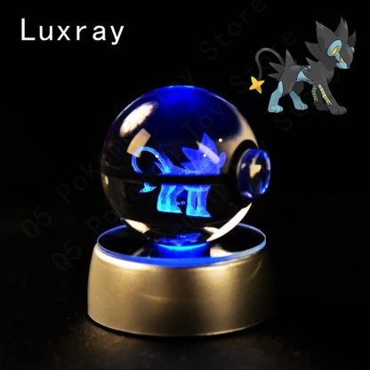 Pokemon 3D Krystal Ball Pikachu Gengar Mew Mewtwo etc. – Bild 8