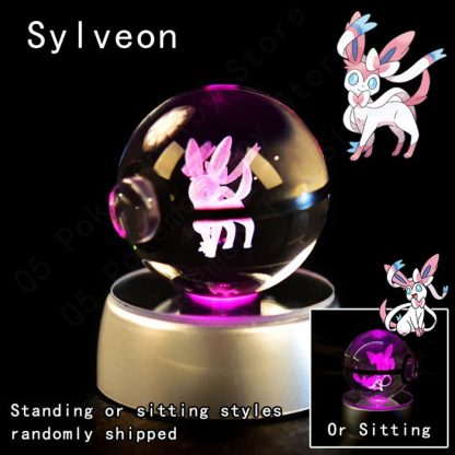 Pokemon 3D Krystal Ball Pikachu Gengar Mew Mewtwo etc. – Bild 15